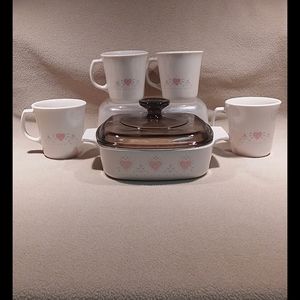 Vintage, CorningWare Small Casserole  A-1-B
